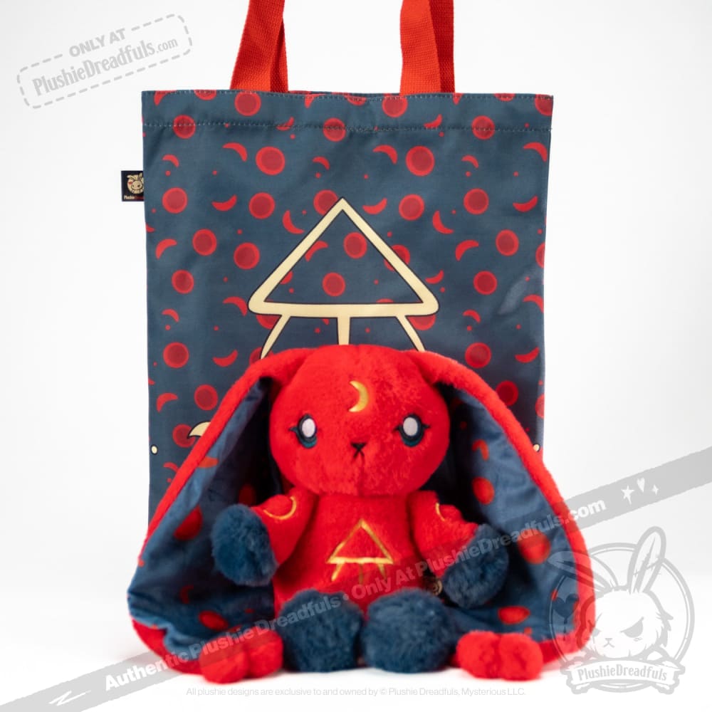 Plushie Dreadfuls Sickle Cell Anemia Awareness Rabbit Stuffed Animal - Soft Plush Toy for Medical Education & Comfort