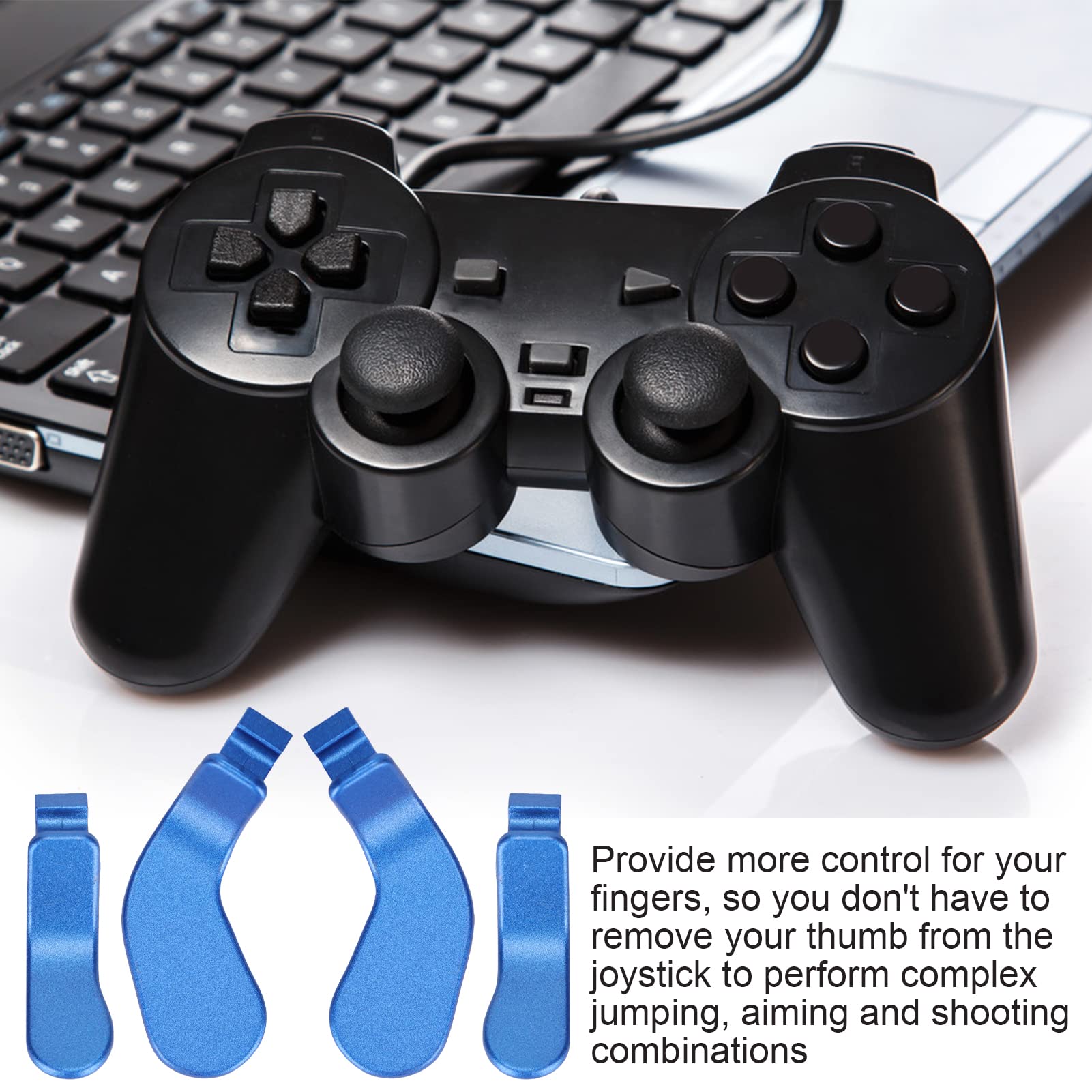 4-Piece Metal Paddle Controller for Xbox Elite Series 2 - Gaming Accessories Replacement Parts