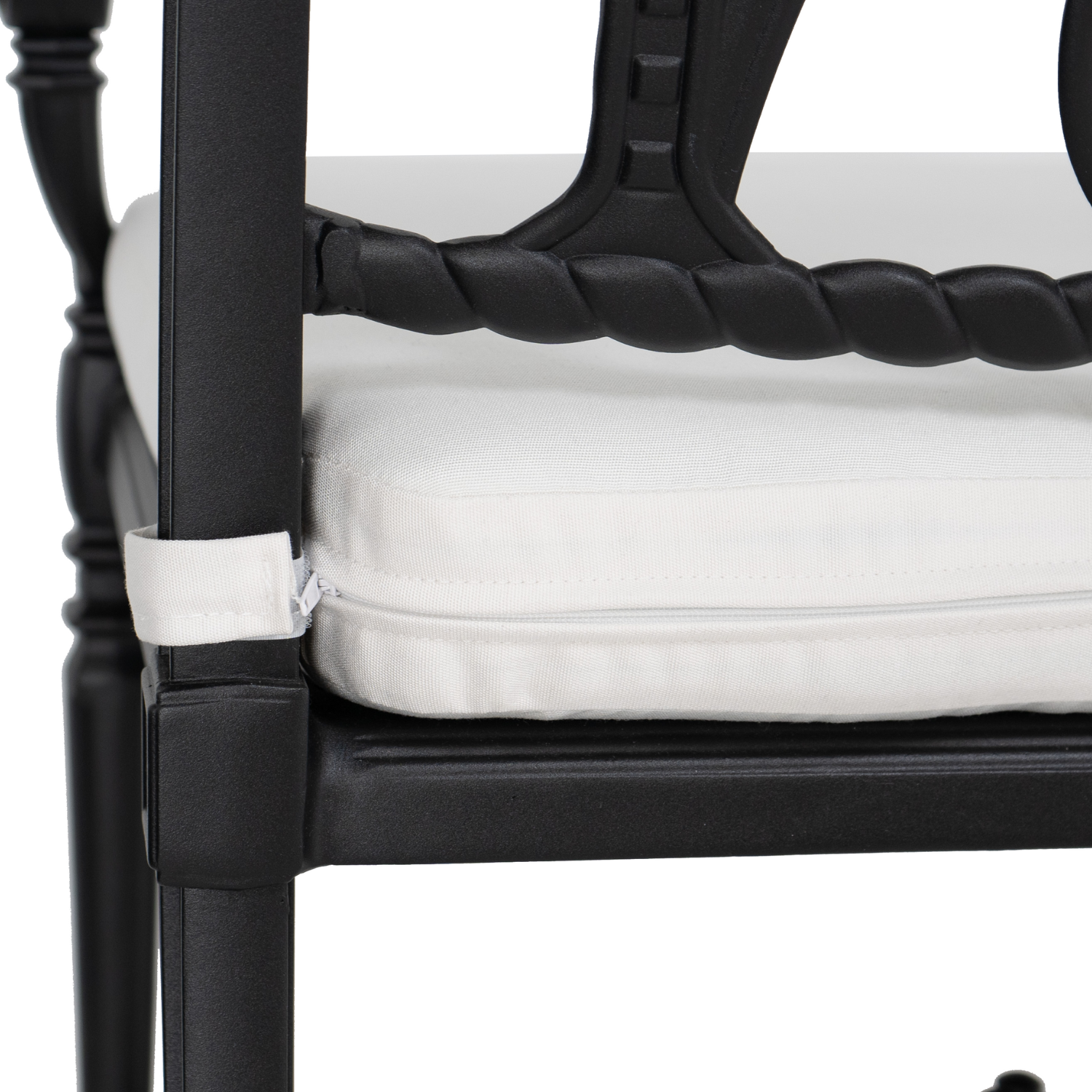 Premium Rosedale Dining Chair Cushion Set - Comfortable & Durable Seat Cushions for Kitchen, Dining Room, Office - Washable & Non-Slip (Set of 2)