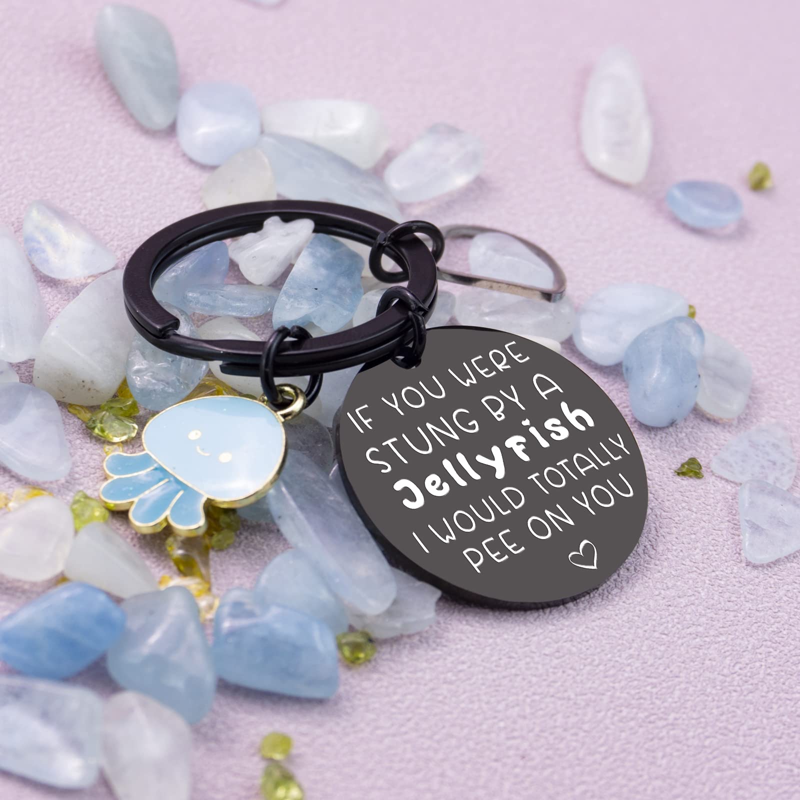 Funny Best Friend Keychain - Unique Friendship Gifts for Teens, Women & Men - Perfect for Birthdays, Anniversaries & Everyday Carry