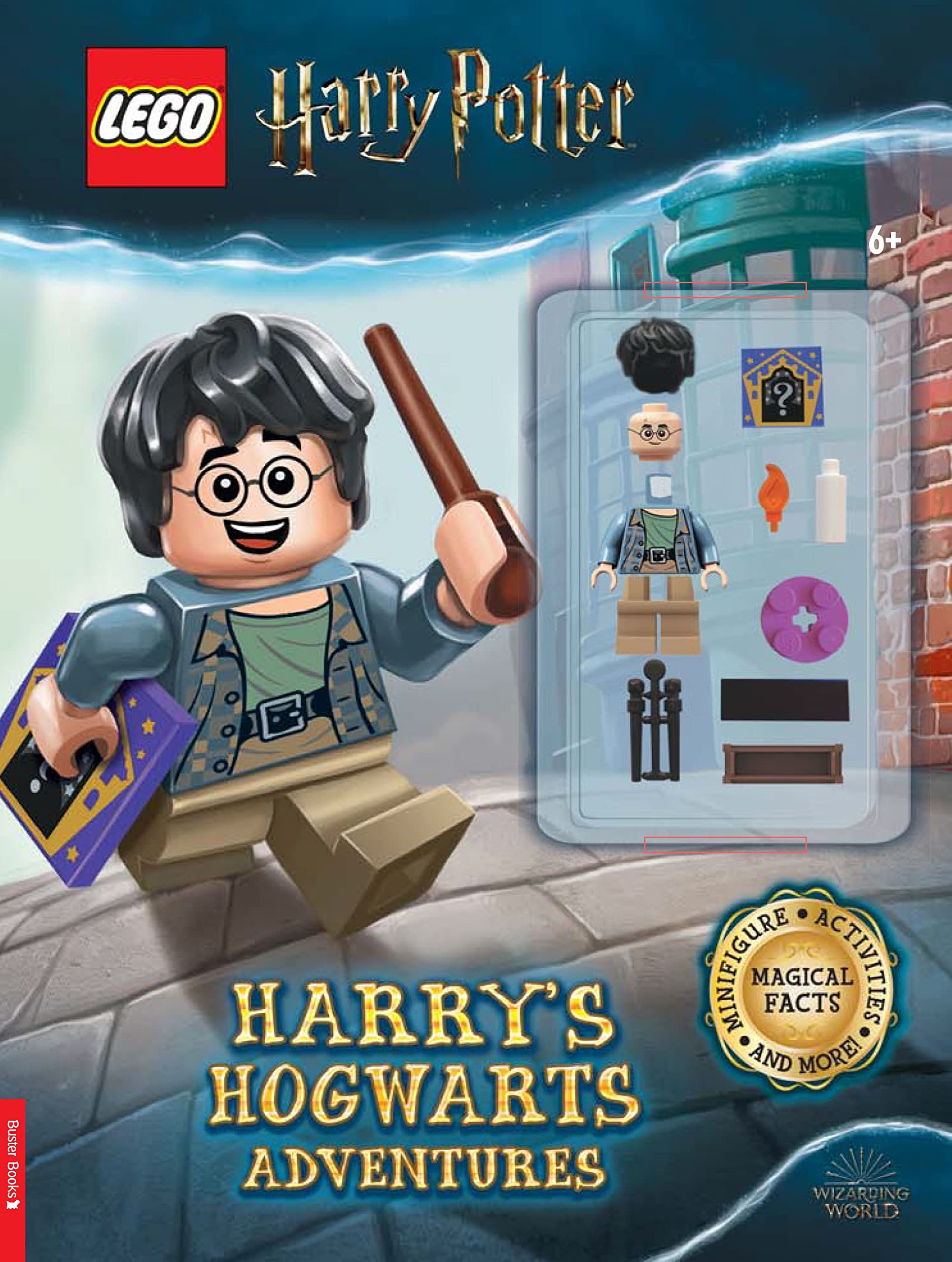 LEGO® Harry Potter™: Harry's Hogwarts Adventures Building Set with Exclusive Minifigure - Creative Construction Toy for Kids, Collectible Gift for Harry Potter Fans - Perfect for Playtime, Storytelling & Display