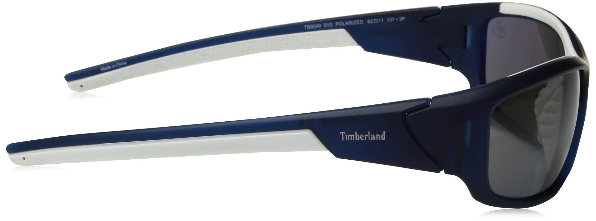 Timberland Men's Polarized Wrap Sunglasses TB9049SW6291D - UV Protection, Comfort Fit for Outdoor Activities, Hiking & Driving