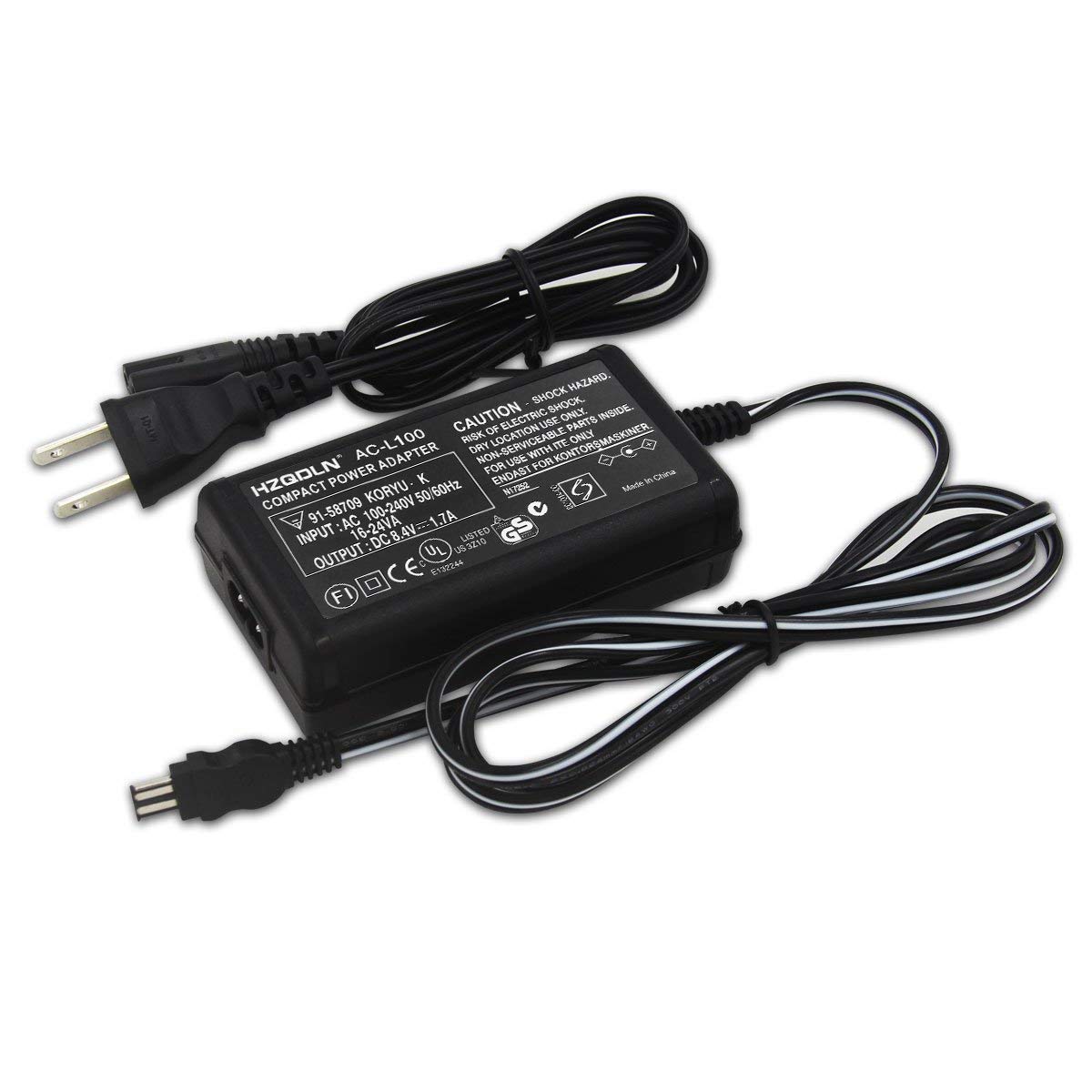 Sony DCR-TRV Series AC Power Adapter Charger - Compatible with DCR-TRV103, TRV110, TRV120, TRV130, TRV140, TRV150 Handycam Camcorders - Perfect for Home Videos, Travel Recording & Professional Filming