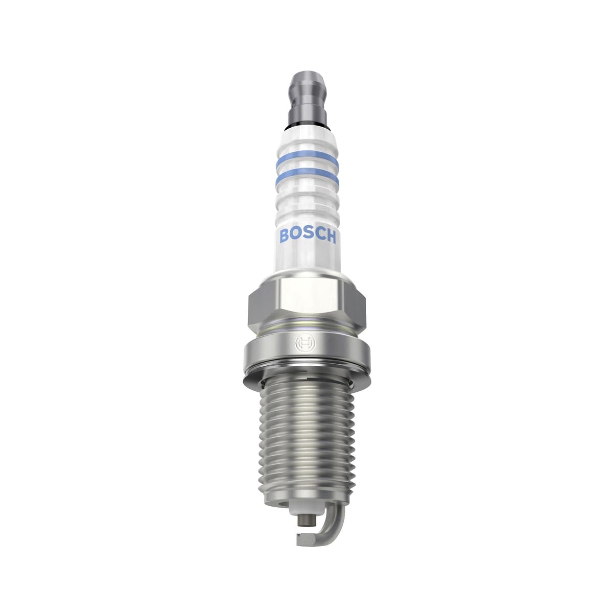 Bosch FR8DC Spark Plug - Nickel Alloy Electrode - High Performance Ignition for Cars, Trucks & SUVs - Ideal for Daily Commuting & Highway Driving