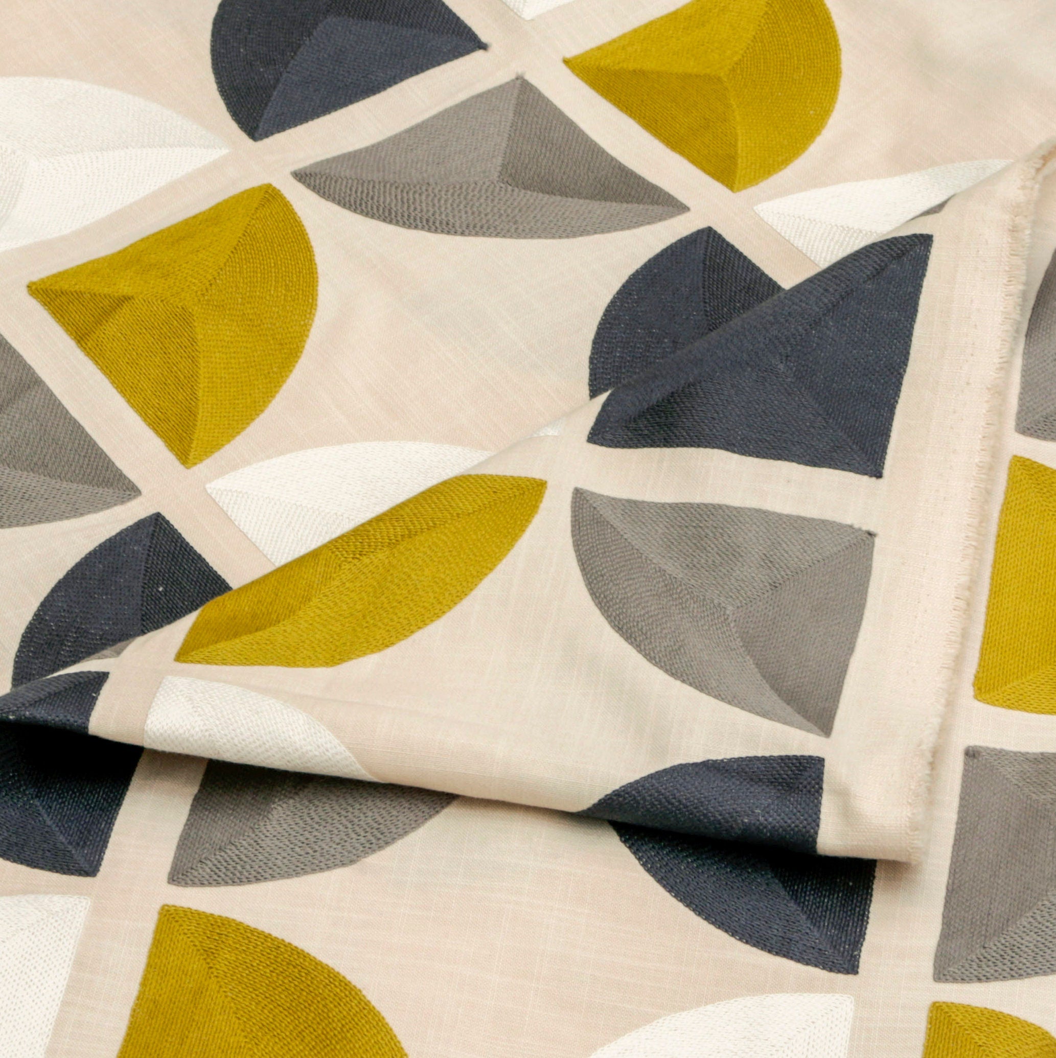 Almost Circles Cotton Fabric By The Yard - Premium Soft Cotton Material for DIY Crafts, Quilting & Home Decor Projects