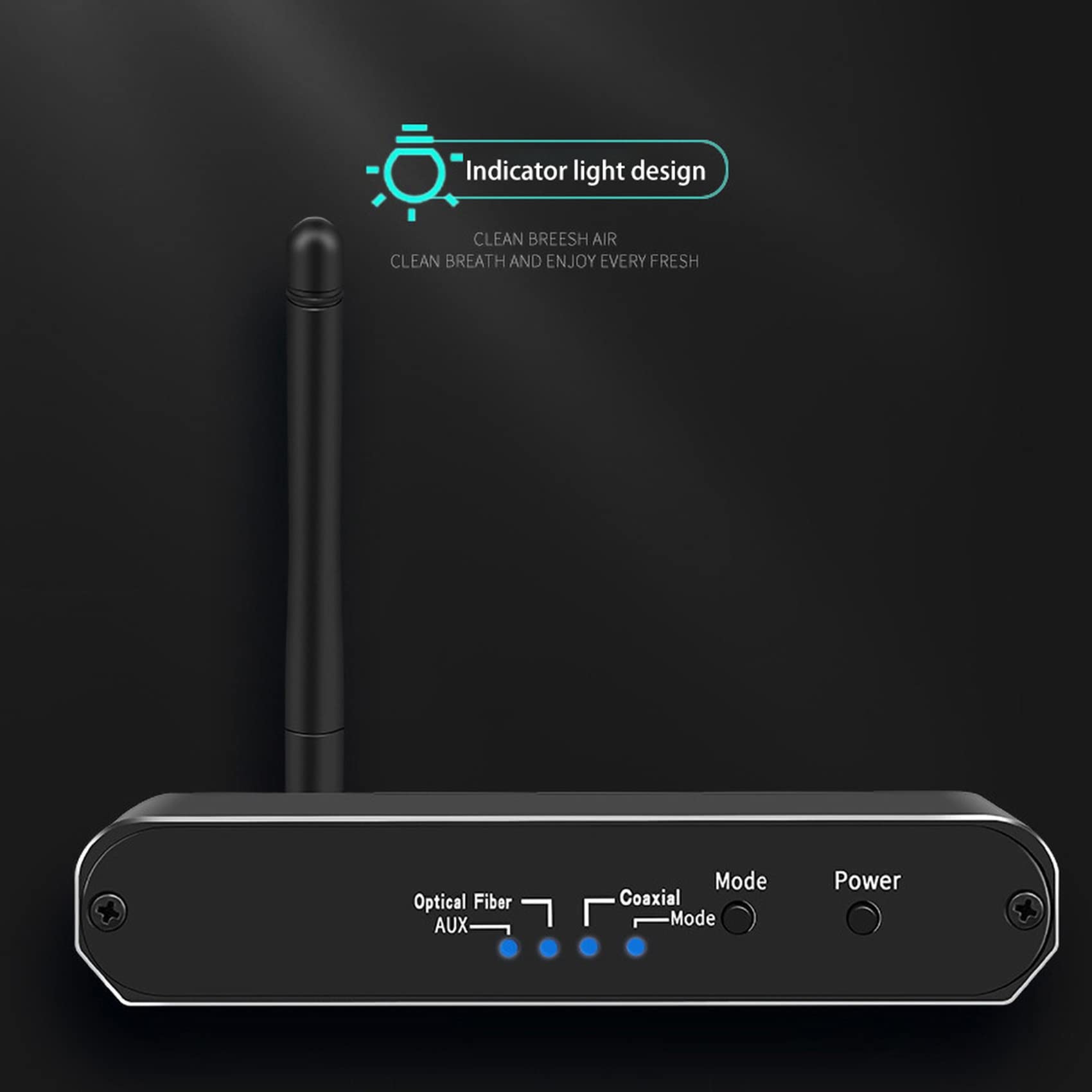Gathukila Digital Audio Converter - Bluetooth 5.0 Receiver & Transmitter with Coaxial/Optical/AUX - Wireless Audio Adapter for Home Theater, Car Stereo, and Gaming Systems