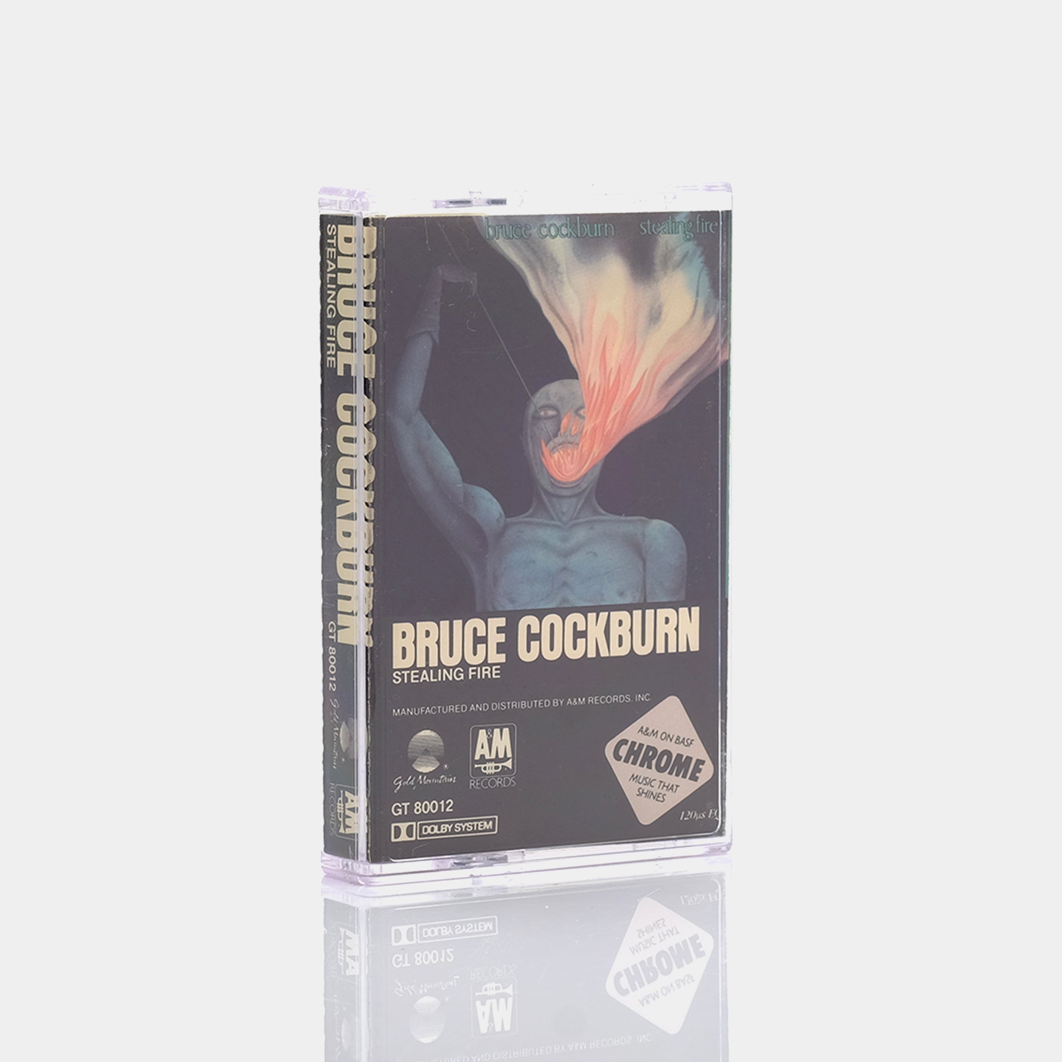 Bruce Cockburn - Stealing Fire Cassette Tape | Vintage Music Collectible | Perfect for Cassette Players & Retro Music Lovers