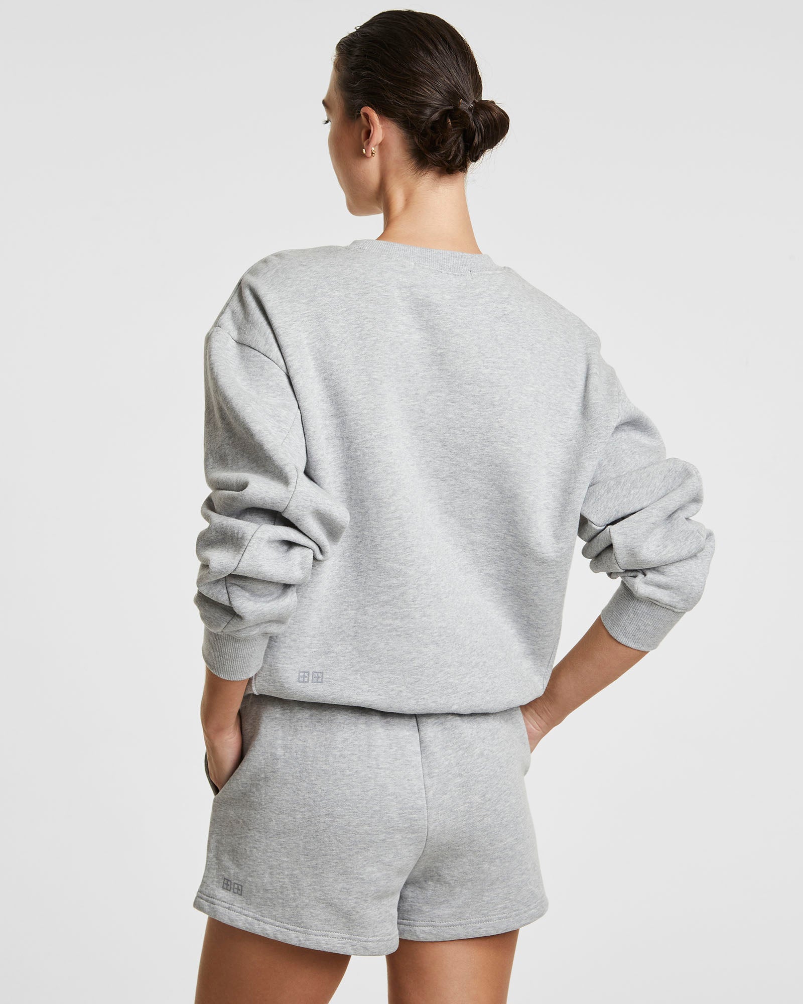 3 X 4 KLASSIC CREW GREY MARL T-Shirt Pack - Soft Cotton Casual Tees for Men & Women - Perfect for Everyday Wear, Gym, and Street Style