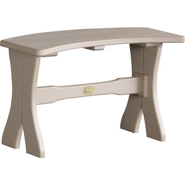 Poly Table Bench - Durable Outdoor Furniture for Patio, Garden, and Backyard Seating | Perfect for Dining, Lounging, and Entertaining