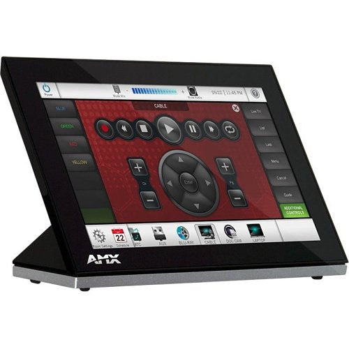 AMX MT 702 Modero G5 7-Inch Tabletop Touch Control Panel - Smart Home Automation & Commercial AV Control System for Conference Rooms, Classrooms & Home Theaters