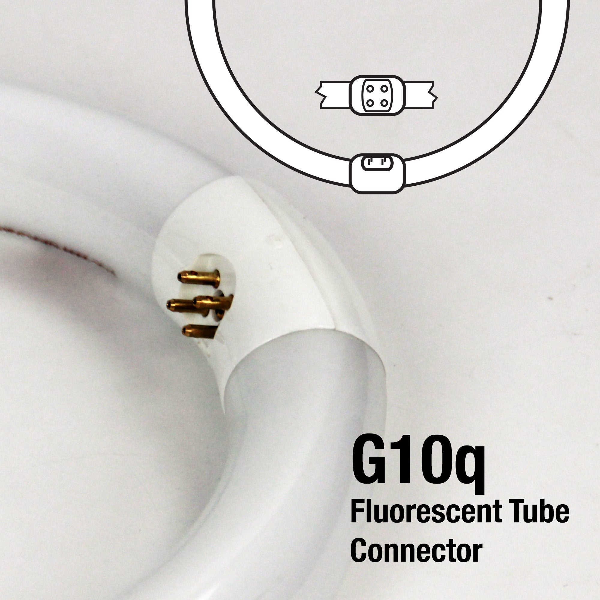 40W T5 G10q Daylight 6500K LED Tube Light - Bright White Light Bulb for Office, Kitchen, Garage & Commercial Lighting
