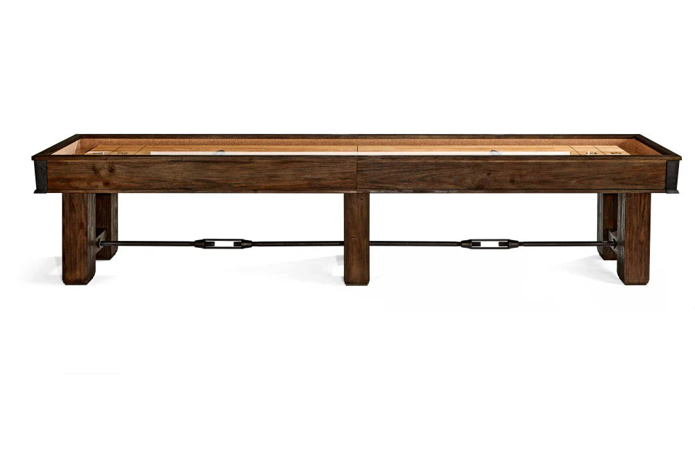 Brunswick Canton 14-Foot Shuffleboard Table for Game Room, Bar & Entertainment - Professional Shuffleboard for Home & Commercial Use