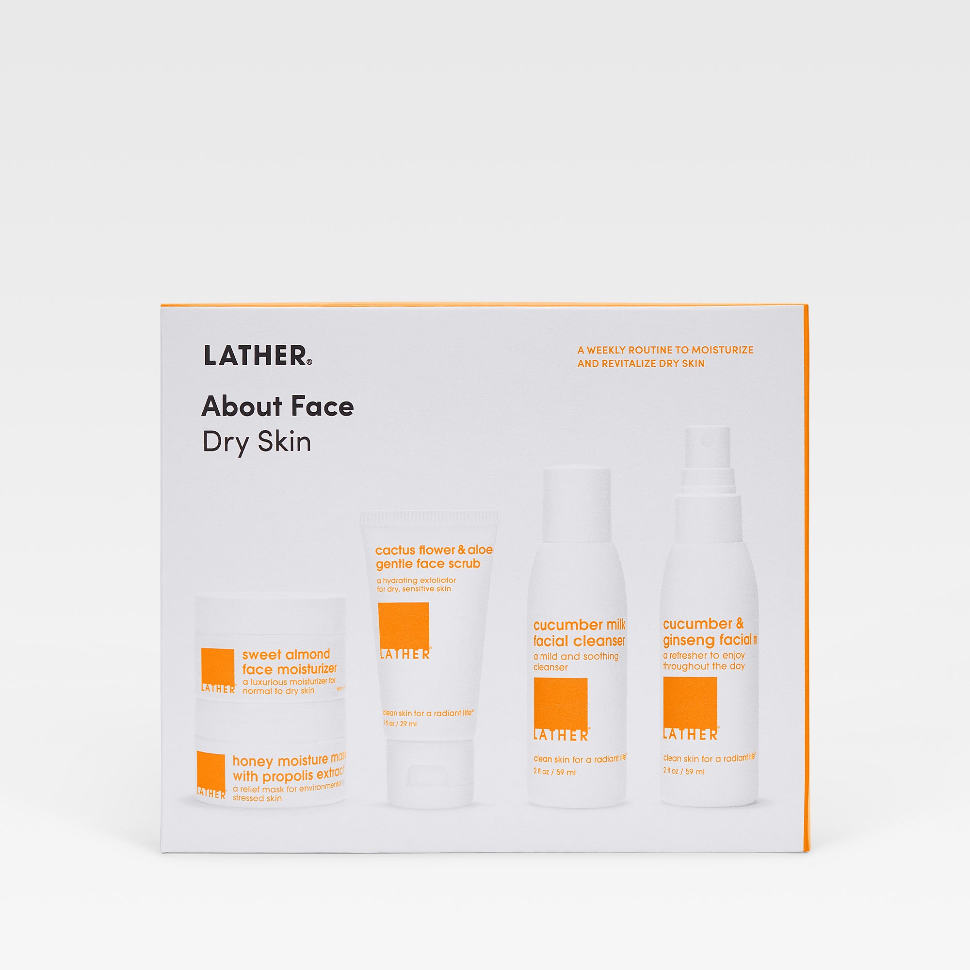 About Face Hydrating Skincare Kit for Dry Skin - Moisturizing Face Cream, Serum & Mask Set for Daily Hydration & Glow | Perfect for Winter Care & Sensitive Skin Relief