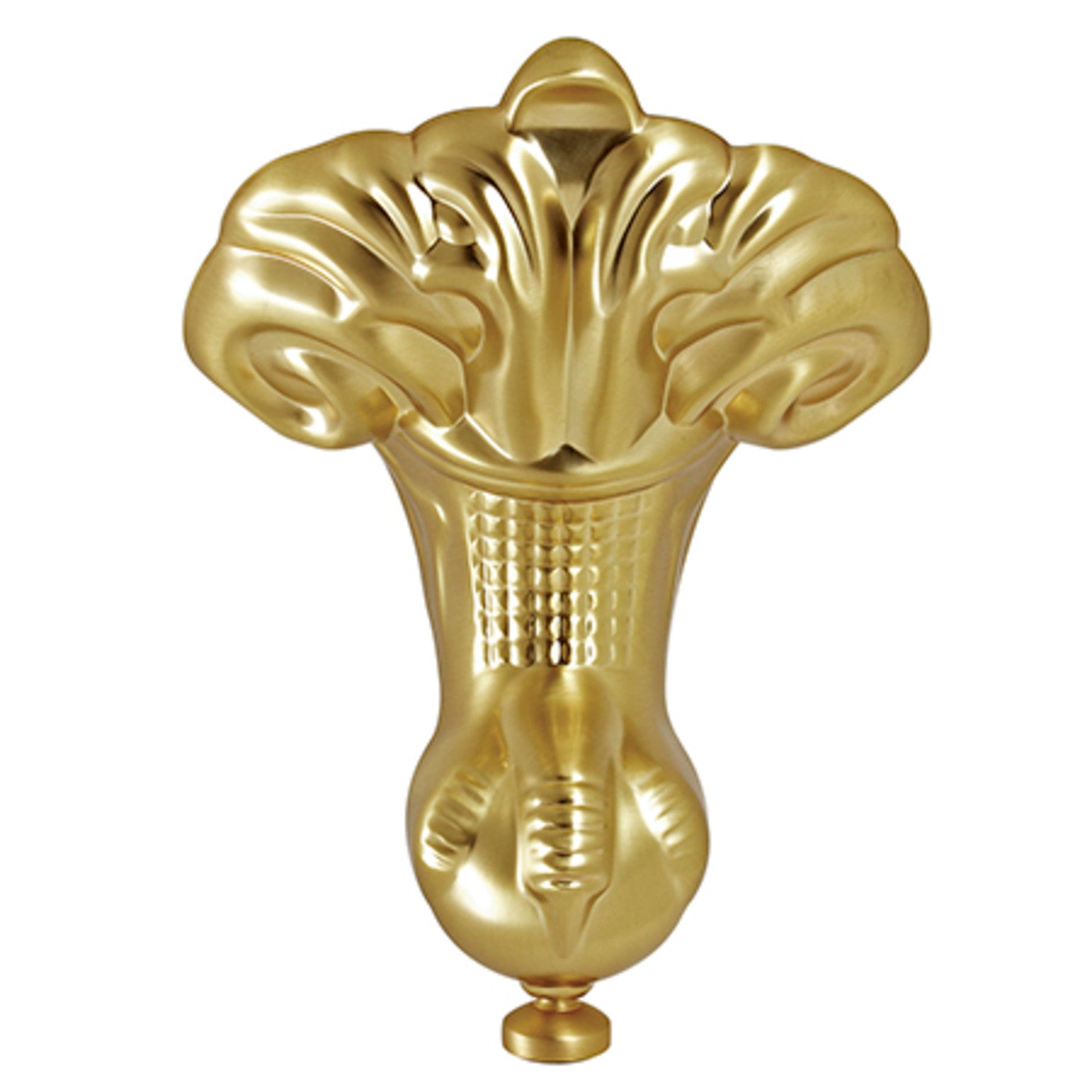 Aqua Eden VFMHJN7 4-Piece Eagle Claw Aluminum Tub Feet Set in Brushed Brass - Perfect for Bathtub Support and Bathroom Decor Upgrade