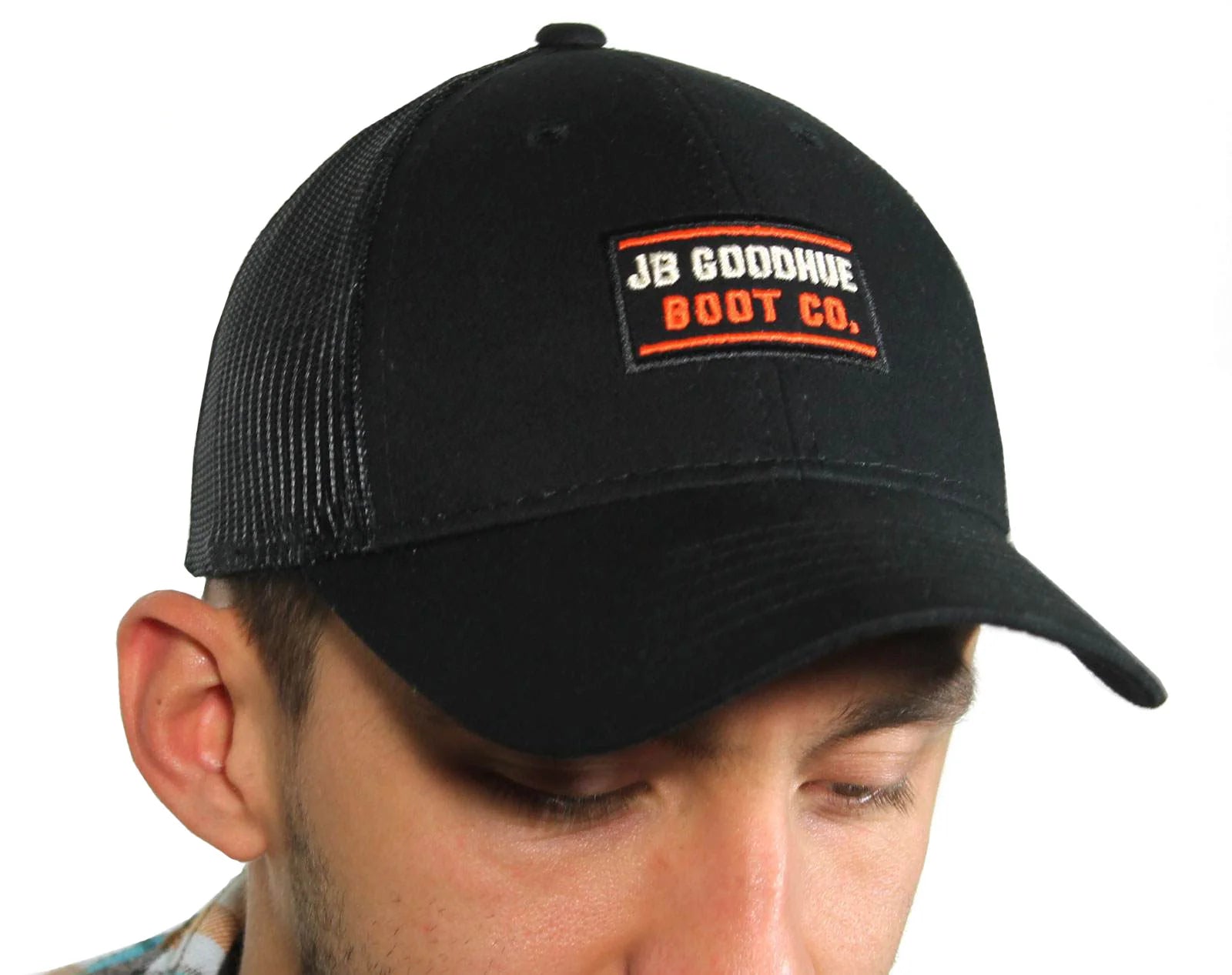 JB Goodhue Trucker Mesh Hat 70020 - Adjustable Snapback Cap for Men & Women, Breathable Mesh Back, Classic Dad Hat for Outdoor Activities, Sports, and Casual Wear