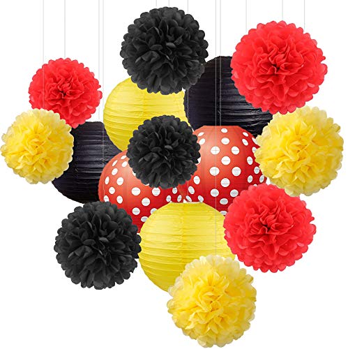 Reds w Polka Dot/Yellow/Black