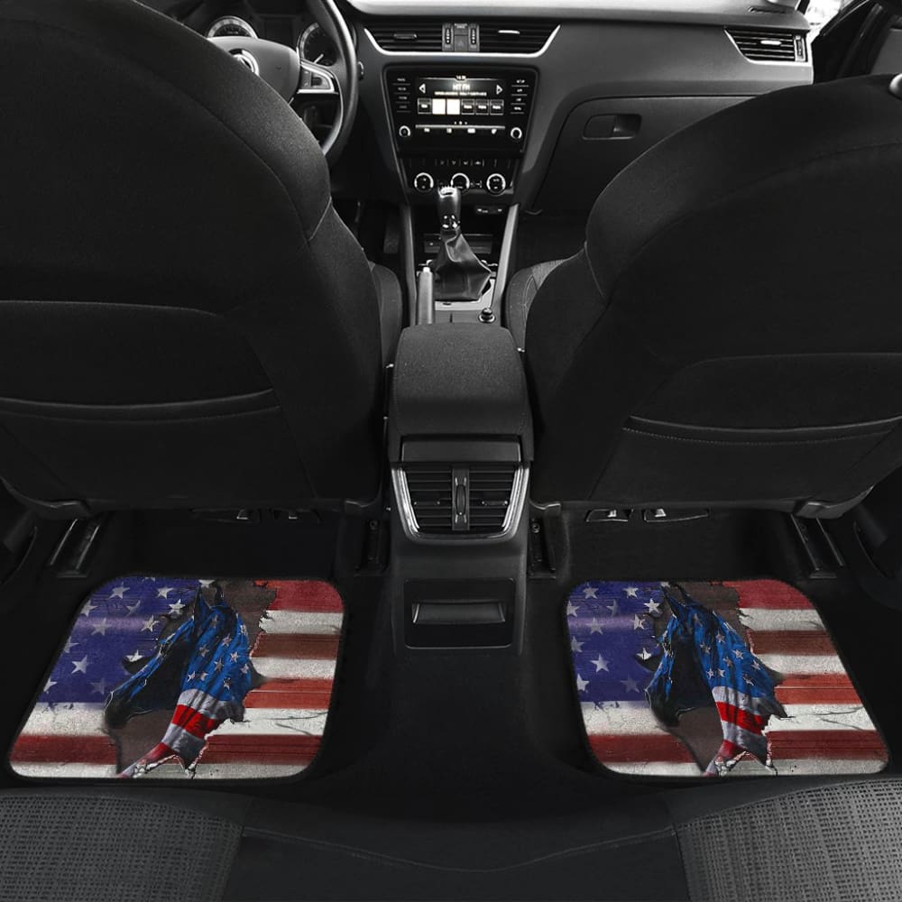 Premium American Horse Design Car Floor Mats - Perfect Gift for Horse Lovers | Non-Slip, Durable Protection for Trucks & SUVs | Ideal for Ranch, Equestrian & Outdoor Enthusiasts