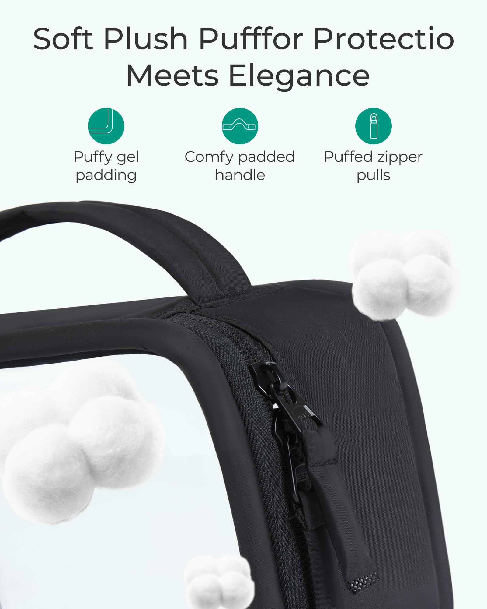 BAGSMART Clear Makeup Bag - TSA Approved Travel Toiletry Bag with Handle, Large Opening Waterproof PVC Cosmetic Organizer for Women | Perfect for Airplane Carry-on, Gym Essentials & Vacation Packing (Pink)
