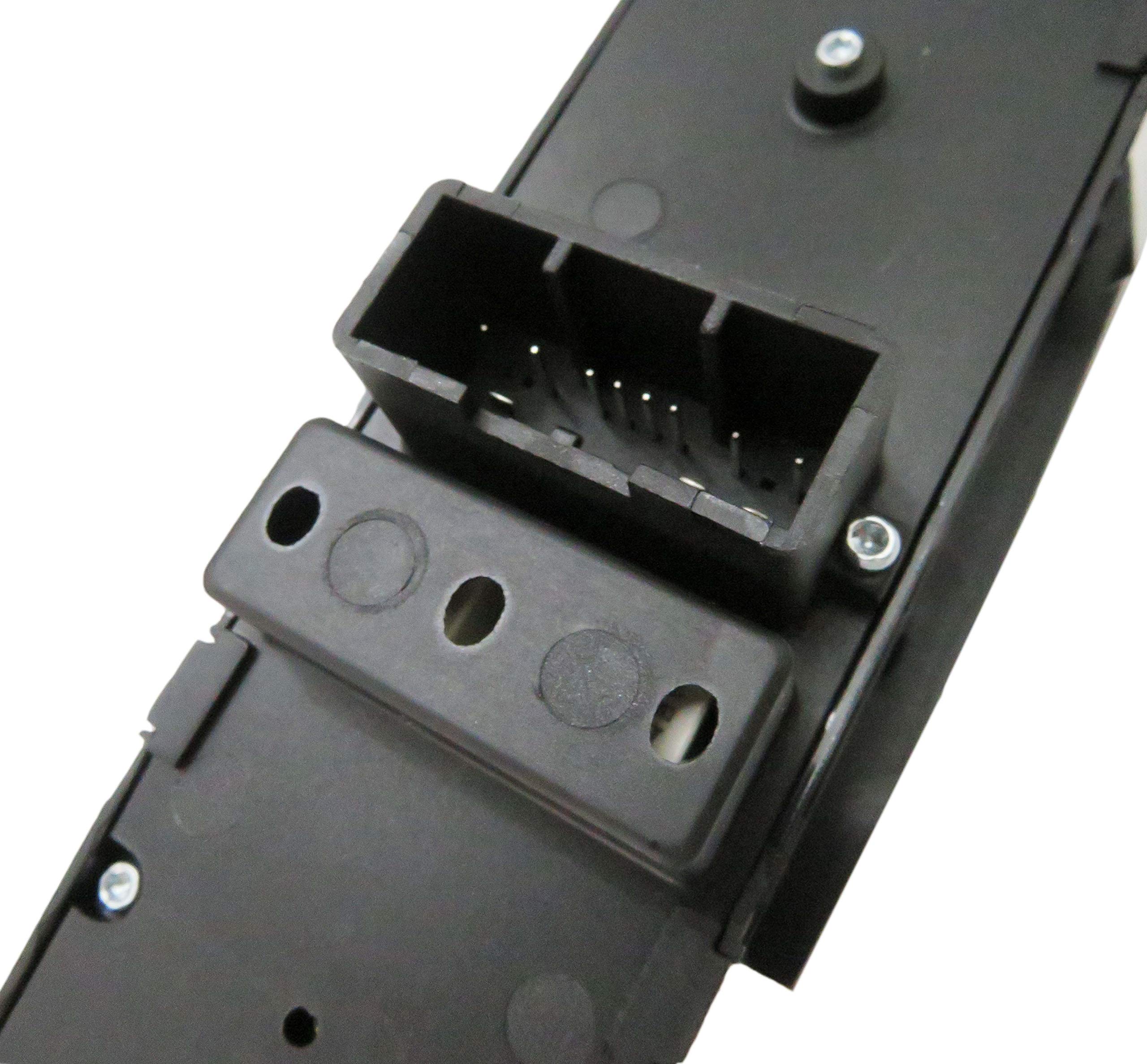 Front Left Master Window Switch Replacement #68231805AA, 68139805AB, 68139805AA, 56046823AC Compatible with 2011-2017 Dodge Charger, Chrysler 200/300, Ram 4-Door - Perfect for Power Window Repair & Maintenance