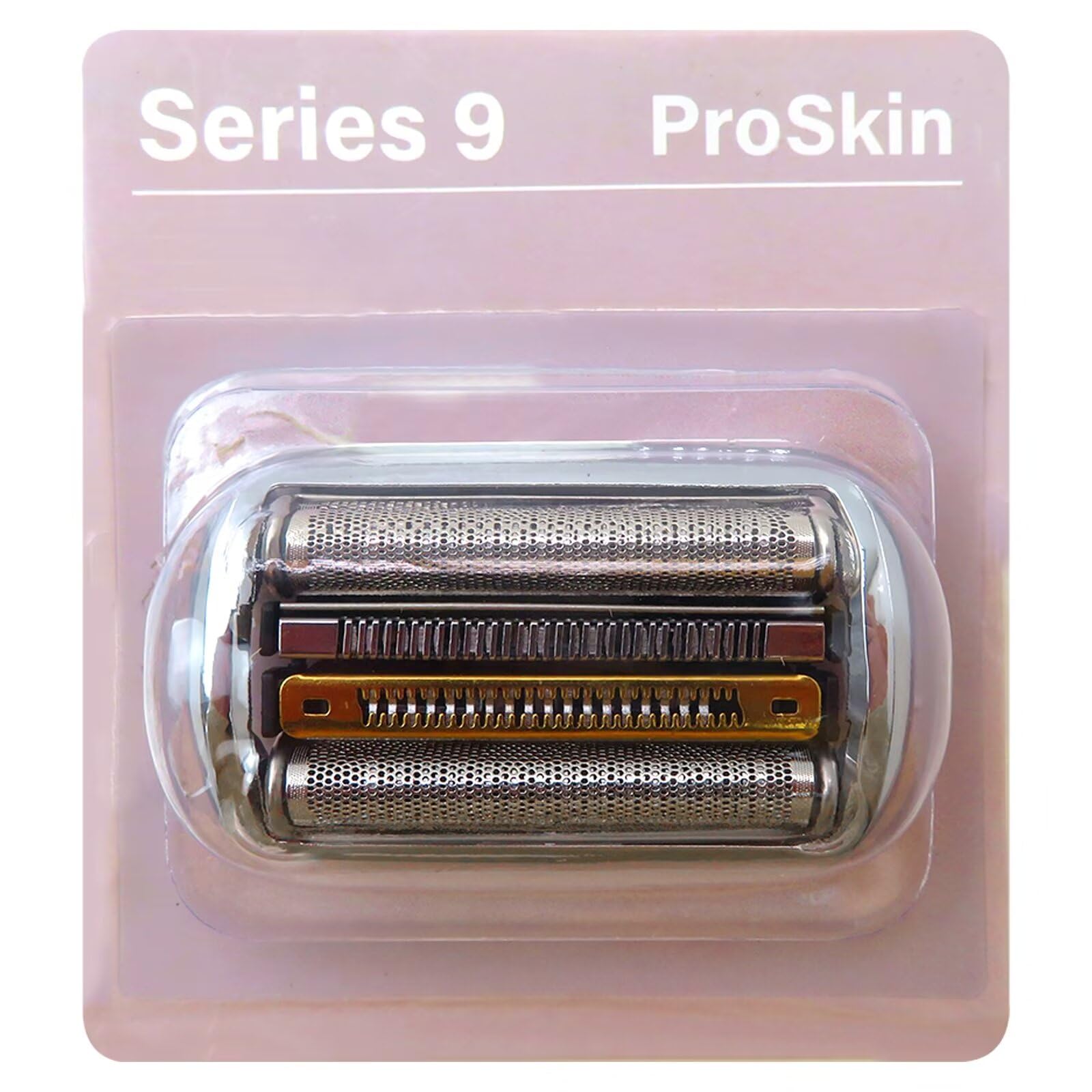 WELURE Replacement Shaver Head for Braun Series 9 92S/92M Men's Electric Razor - Silver | Compatible with Braun 9290cc, 9295cc, 9293s, 9291s | Perfect for Travel & Daily Shaving