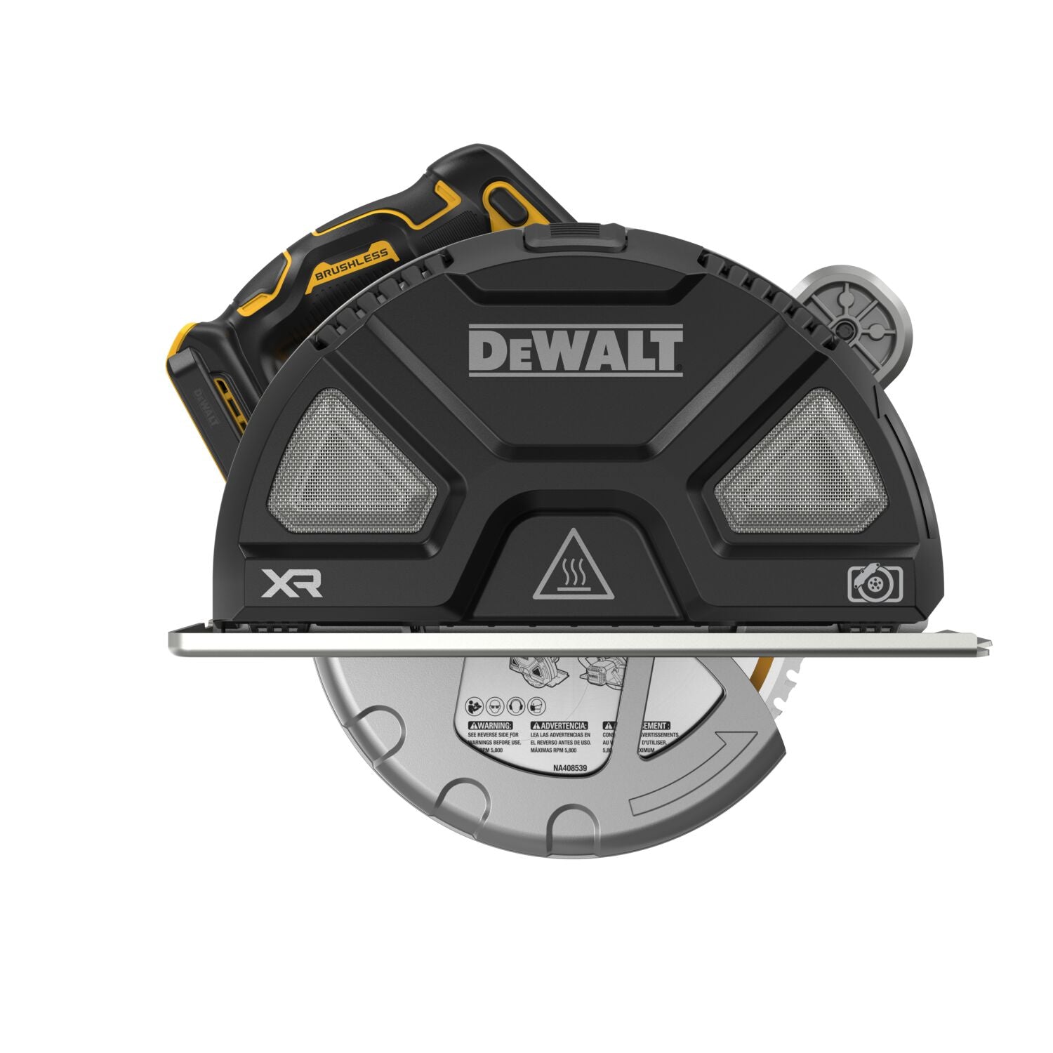DEWALT DCS383B 20V MAX XR 7-1/4 Inch Cordless Metal Cutting Circular Saw - Tool Only - Perfect for Metal Fabrication, Construction, and DIY Projects
