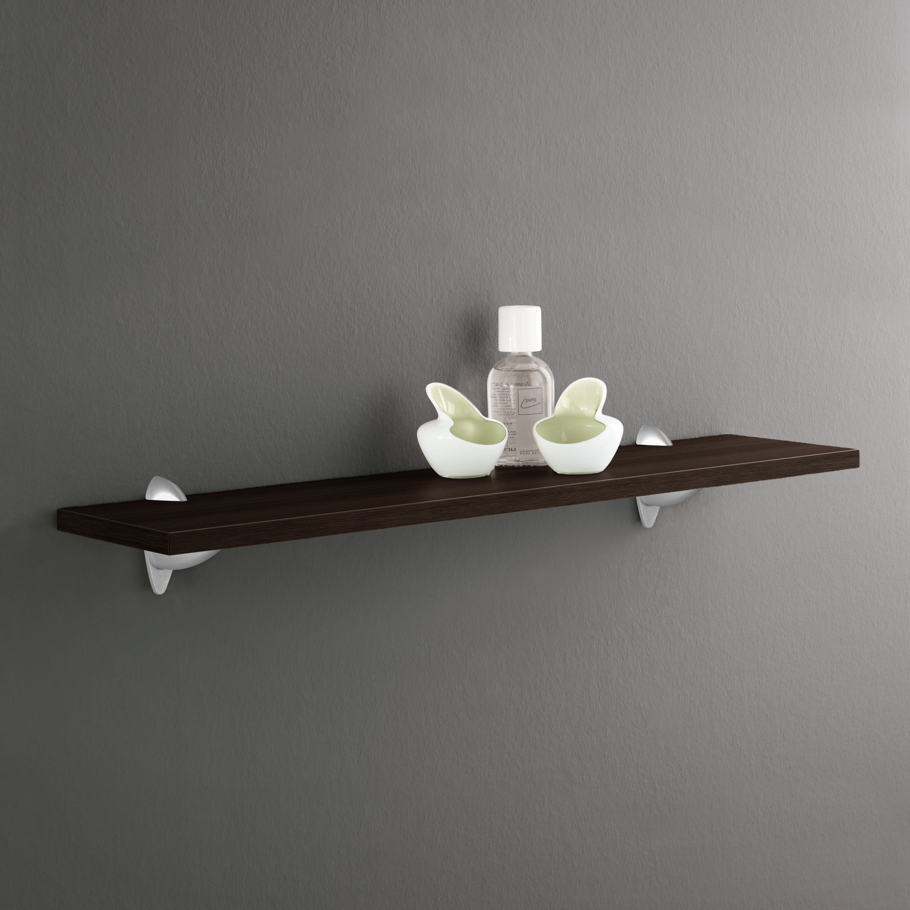 LITE Shelf and ARA Clip - Space-Saving Wall Mounted Shelves & Organizer for Home, Office, Kitchen, Bathroom | Perfect for Storage, Decor & Organization