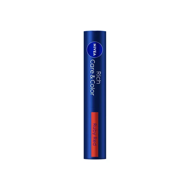 Nivea Japan Rich Care & Color Moisturizing Tinted Lip Balm 2g - Hydrating & Nourishing Lip Care with Natural Tint | Perfect for Daily Moisture & Subtle Color Enhancement