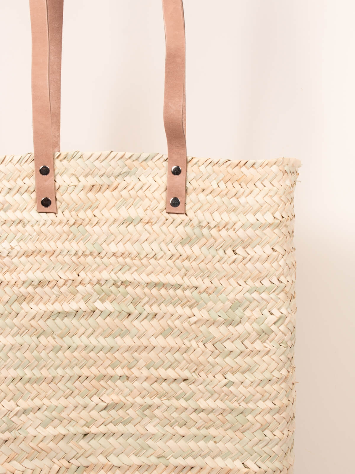 Asilah Woven Straw Shopper Basket - Eco-Friendly Handmade Beach Tote Bag for Women | Perfect for Grocery Shopping, Picnics & Summer Outings