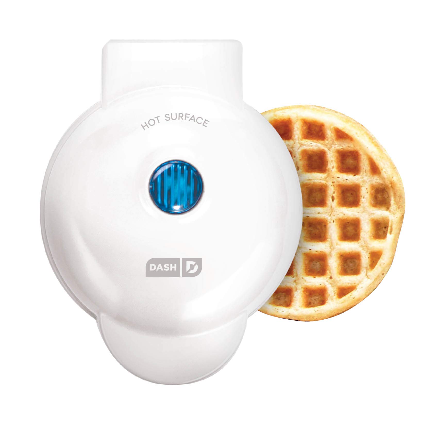 DASH Mini Waffle Maker with Recipe Book - Compact Personal Waffle Iron for Quick Breakfast, Snacks & Desserts - Perfect for Kids, Dorms, Offices & Small Kitchens