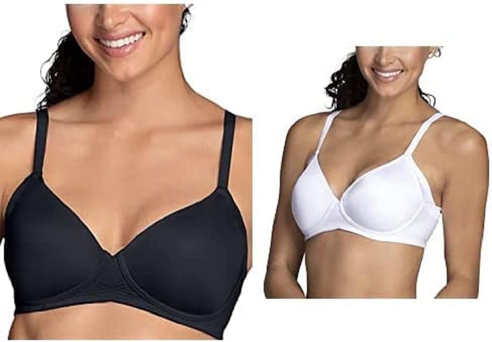 Vanity Fair Women's Comfort Back Smoothing Bra - Seamless Underwire Support for All-Day Wear - Perfect for Work, Yoga & Everyday Comfort