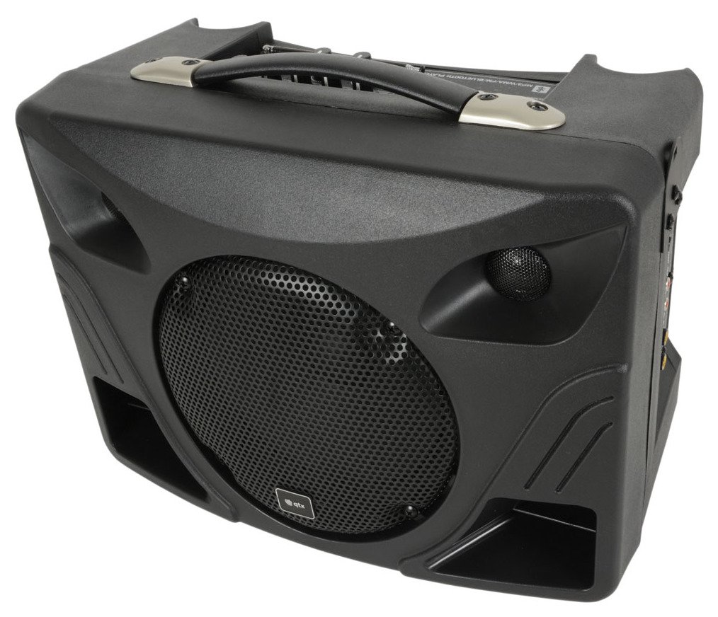 QTX DELTA-50 Portable Bluetooth PA System - Perfect for Outdoor Events, Parties & Live Performances