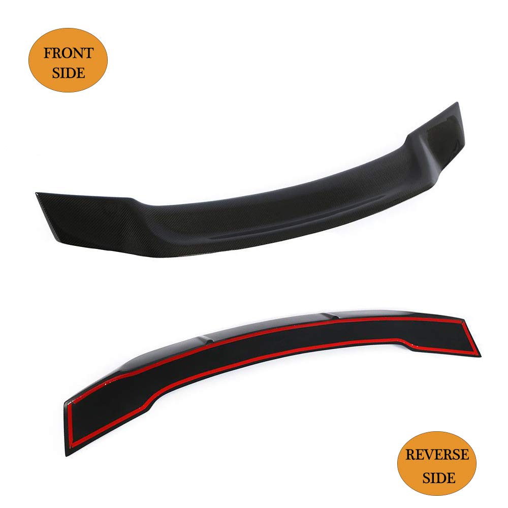 MCARCAR Carbon Fiber Trunk Spoiler for Mercedes Benz S Class W222 (2014-2019) - S400 S450 S500 S550 S560 S600 S63 S65 AMG - High Kick Rear Boot Lid Wing Lip | Factory Direct | Enhances Sporty Look & Aerodynamics for Sedan