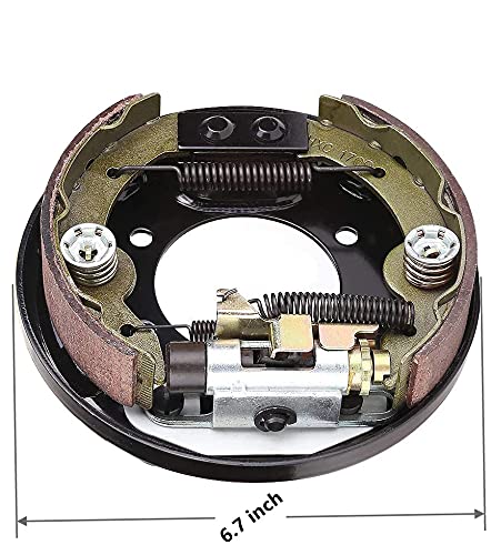EZGO Golf Cart Brake Assembly with Brake Shoes - OEM#70998-G01 & 70998-G02 Replacement Parts for EZGO Golf Carts | Perfect for Golf Course Maintenance & Personal Use