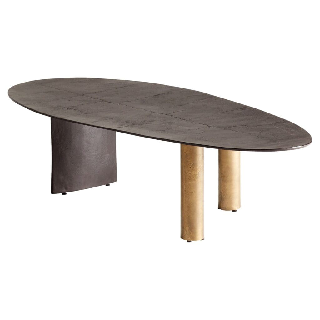 Cyan Design 11349 Draco Table - Elegant Bronze Finish for Living Room, Dining Room & Office Decor