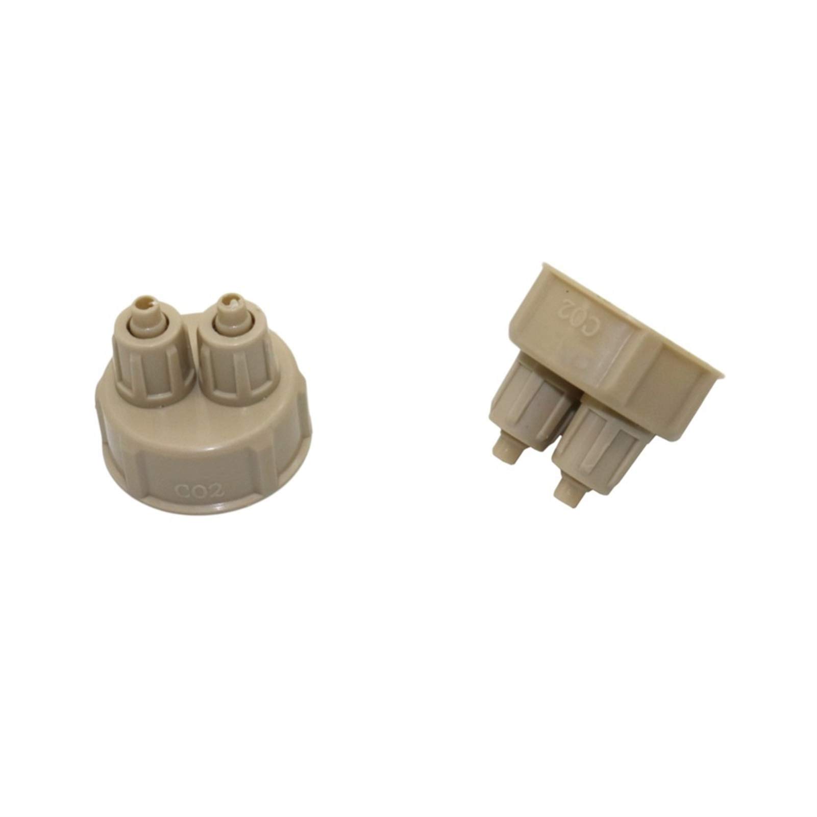 Leakproof Hose Fittings for Aquarium CO2 System - 1PC Quick Screw Bottle Cap Accessory for DIY CO2 Generator Kits | Fish Tank & Garden Watering Use
