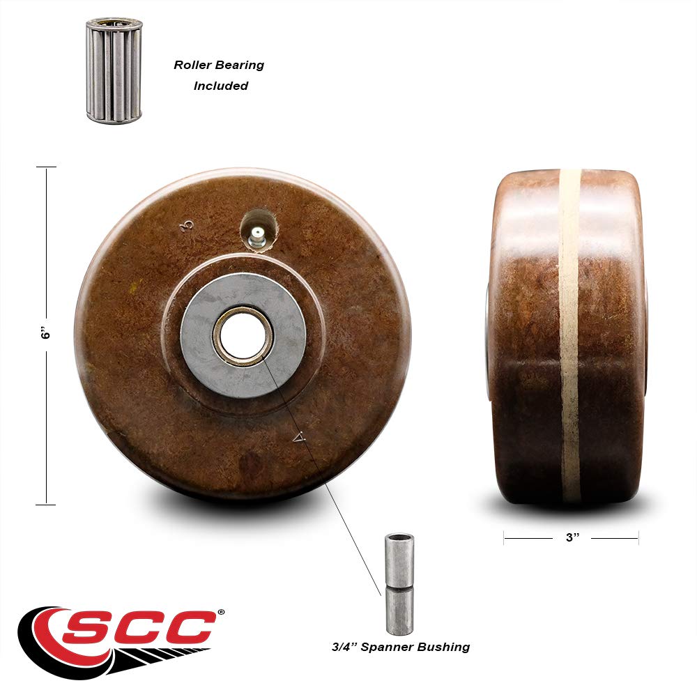 High Temperature Phenolic Caster Wheels 6