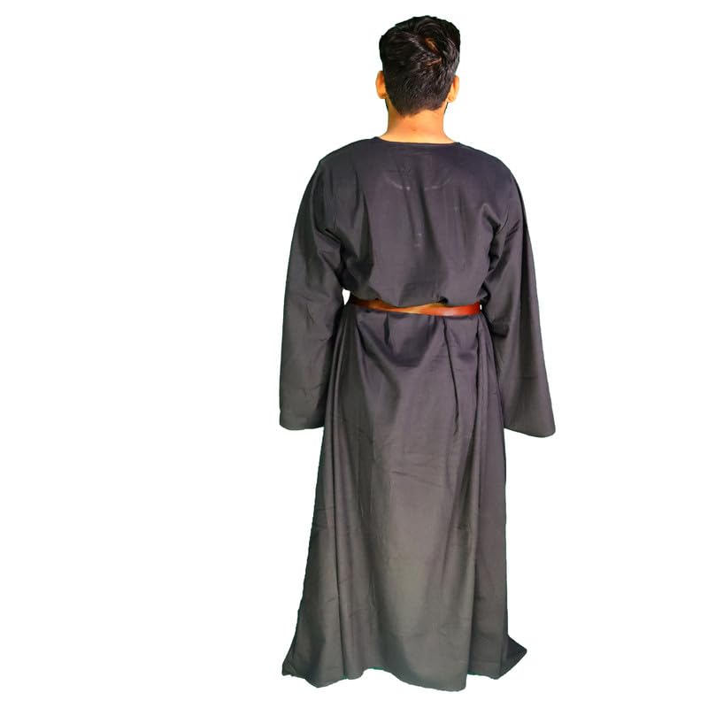 THE MEDIEVALS Men's Celtic Ritual Robe - Authentic Medieval Costume for LARP, Renaissance Fairs & Pagan Ceremonies