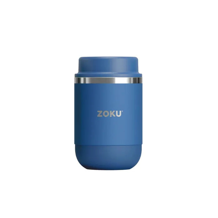Zoku Insulated Food Jar - Large 475ml Stainless Steel Thermos for Hot & Cold Meals | Perfect for Office Lunch, School, Camping & Travel
