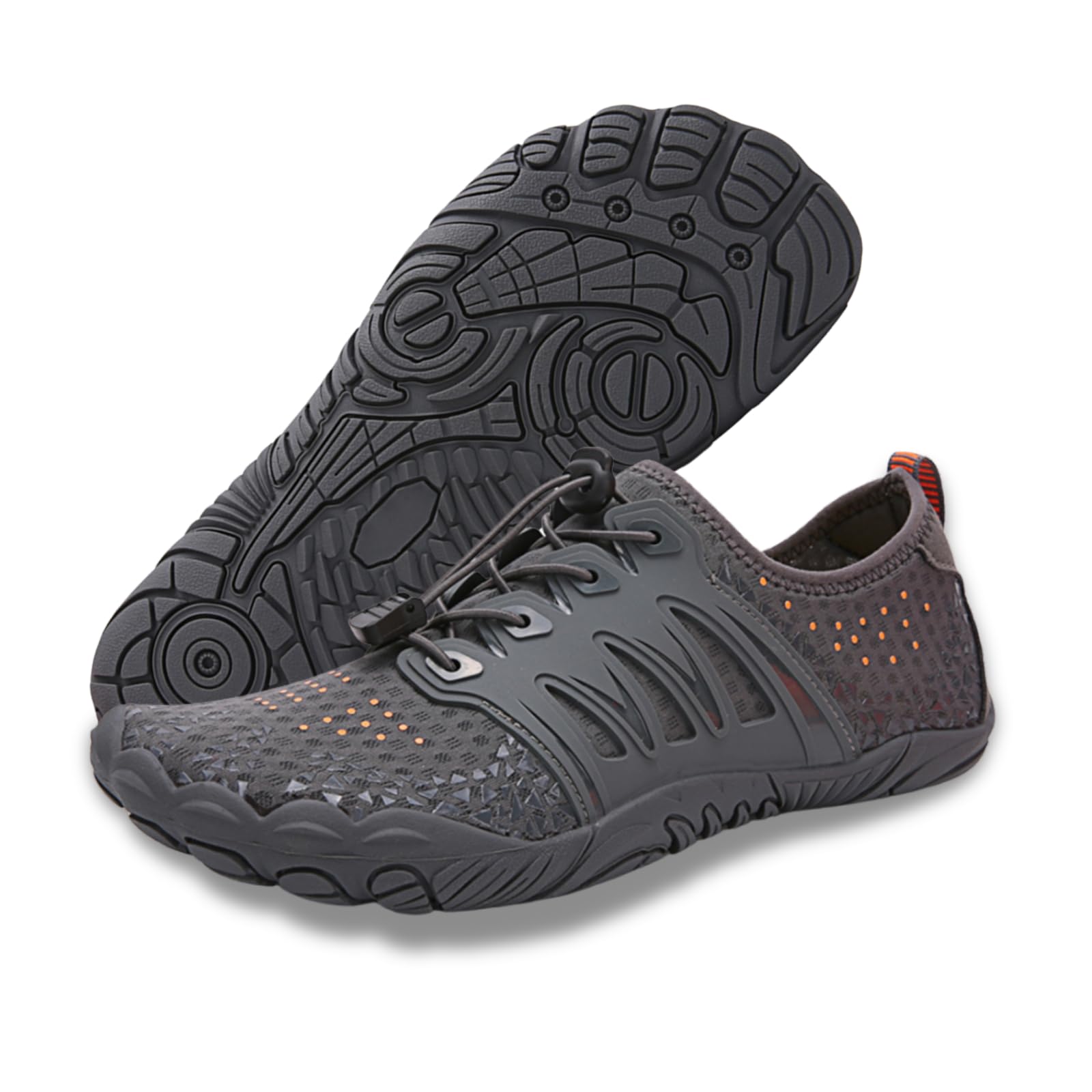 Barefoot Water Shoes for Women & Men - Quick-Dry Aqua Socks for Hiking, Swimming, Beach & Surfing | Non-Slip Wide Toe Box Athletic Shoes | Perfect for Travel, Diving & Water Sports Activities