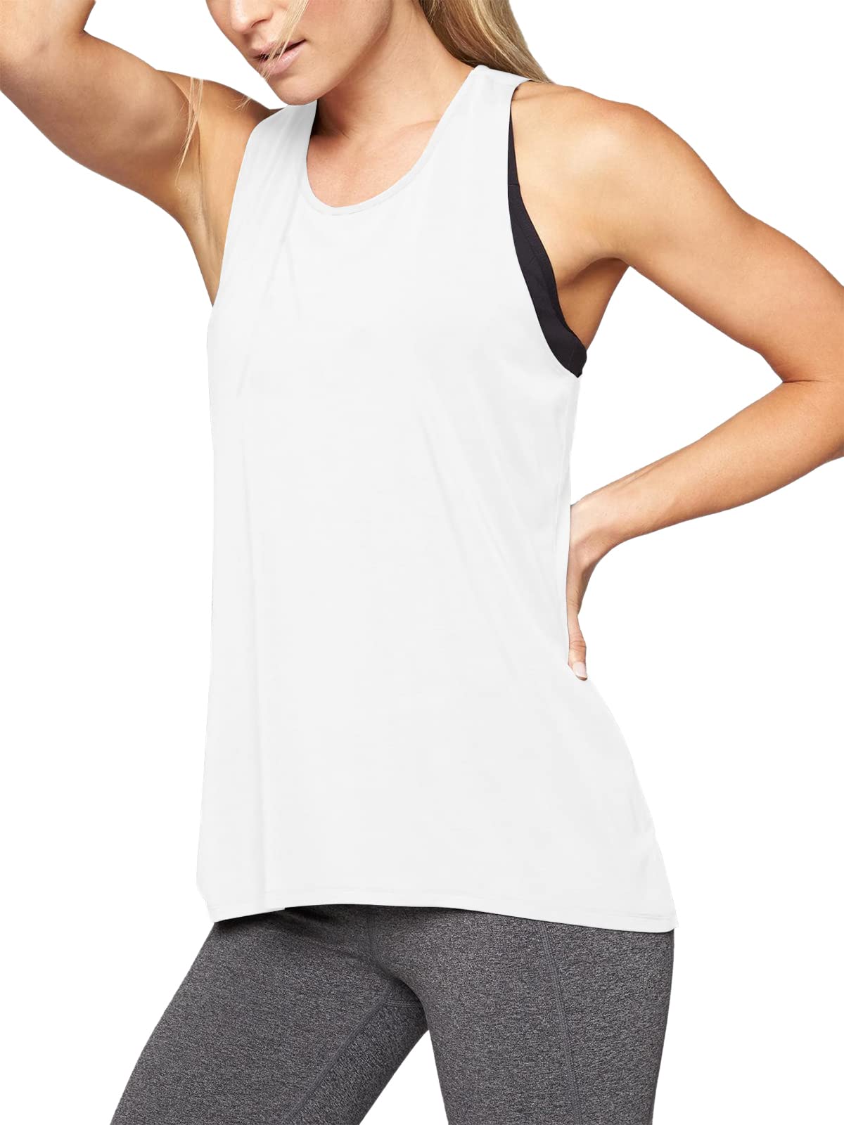 Premium Women's Workout Tops - Breathable Yoga Tank Tops for Gym, Running & Summer Fitness | Mippo Athletic Shirts for Yoga, Pilates & Active Lifestyle