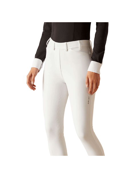 Ariat Tri Factor Pull On Full Seat Competition Breech - Premium Equestrian Riding Breeches for Show Jumping & Dressage