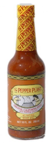 Original California Hot Pepper Sauce - 10 Oz. Bottle (6 Pack) | Spicy Gourmet Hot Sauce for Tacos, Wings, Pizza & BBQ | Made with Fresh Peppers | Vegan & Gluten-Free