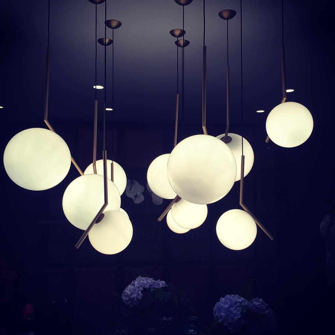 Modern Equilibrium Pendant Light - Sleek Hanging Chandelier for Dining Room, Kitchen Island & Bedroom Lighting | Energy Efficient LED Fixture