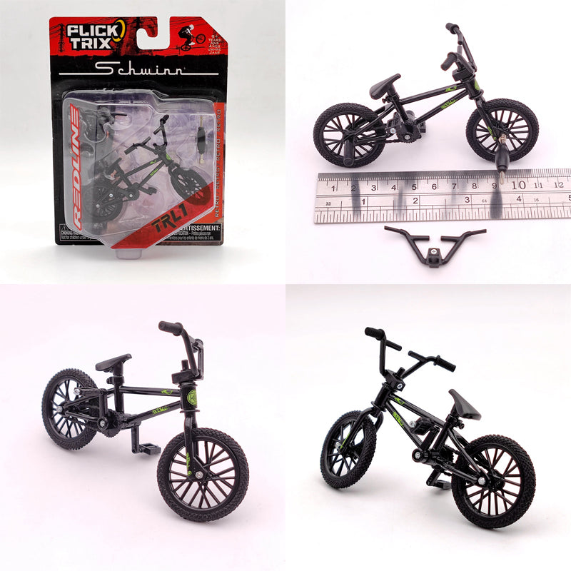 Premium Diecast Finger Bike FLICK TRIX - Miniature BMX Toy Bicycle Model for Kids & Collectors - Perfect Gift for Birthday, Party Favors & Desk Decor