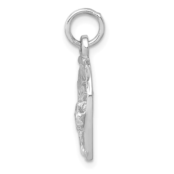 14K Solid White Gold Horse Head Lucky Horseshoe Necklace - Elegant Equestrian Pendant for Animal Lovers | Perfect Gift for Equestrians, Horse Riding Enthusiasts & Jewelry Collectors | Ideal for Weddings, Birthdays & Special Occasions
