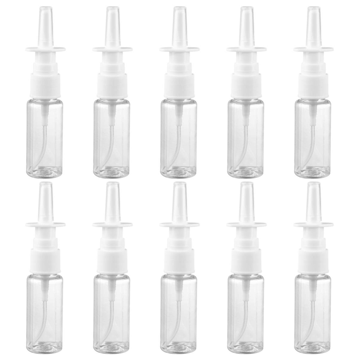 **Scicalife 20-Pack Thickened PET Plastic Spray Bottles - 20ml Portable Travel Cleaner Bottles for Rhinitis, Cleaning & Outdoor Use - Perfect for Home, Office & Travel**