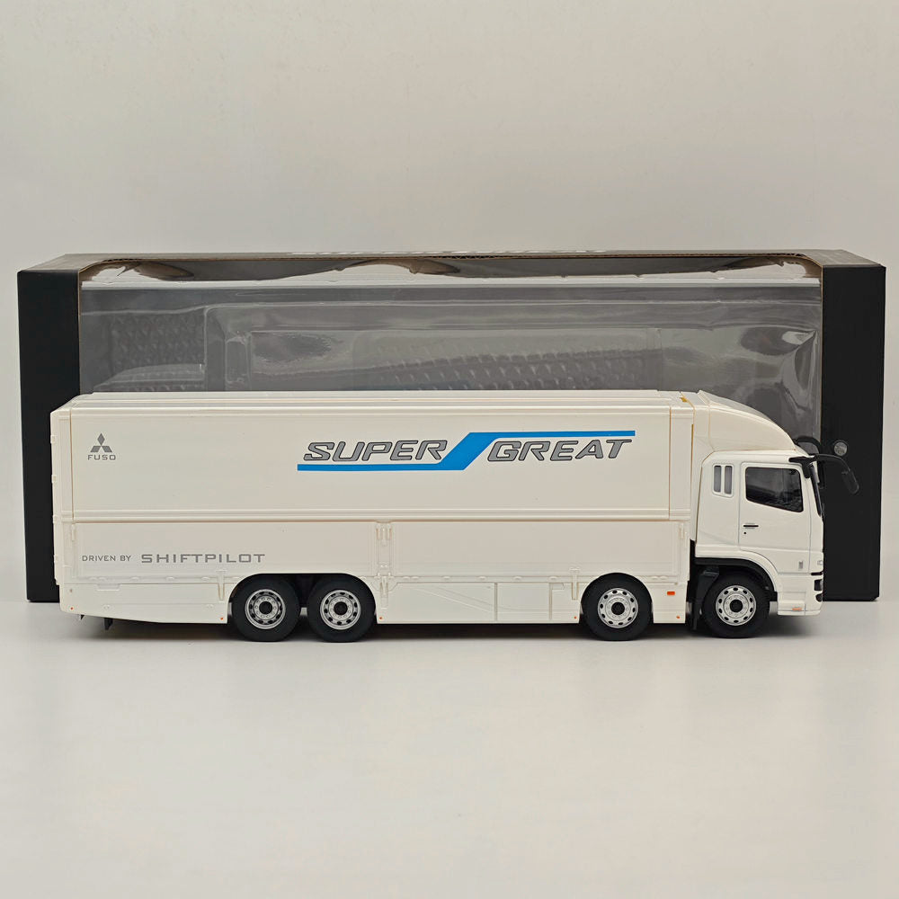 1/43 Scale Mitsubishi Fuso Super Great Truck Diecast Model - Collectible Toy Car for Adults & Kids - Perfect for Display, Gifts, and Hobby Enthusiasts - Ideal for Office Desk, Home Decor, and Model Car Collections