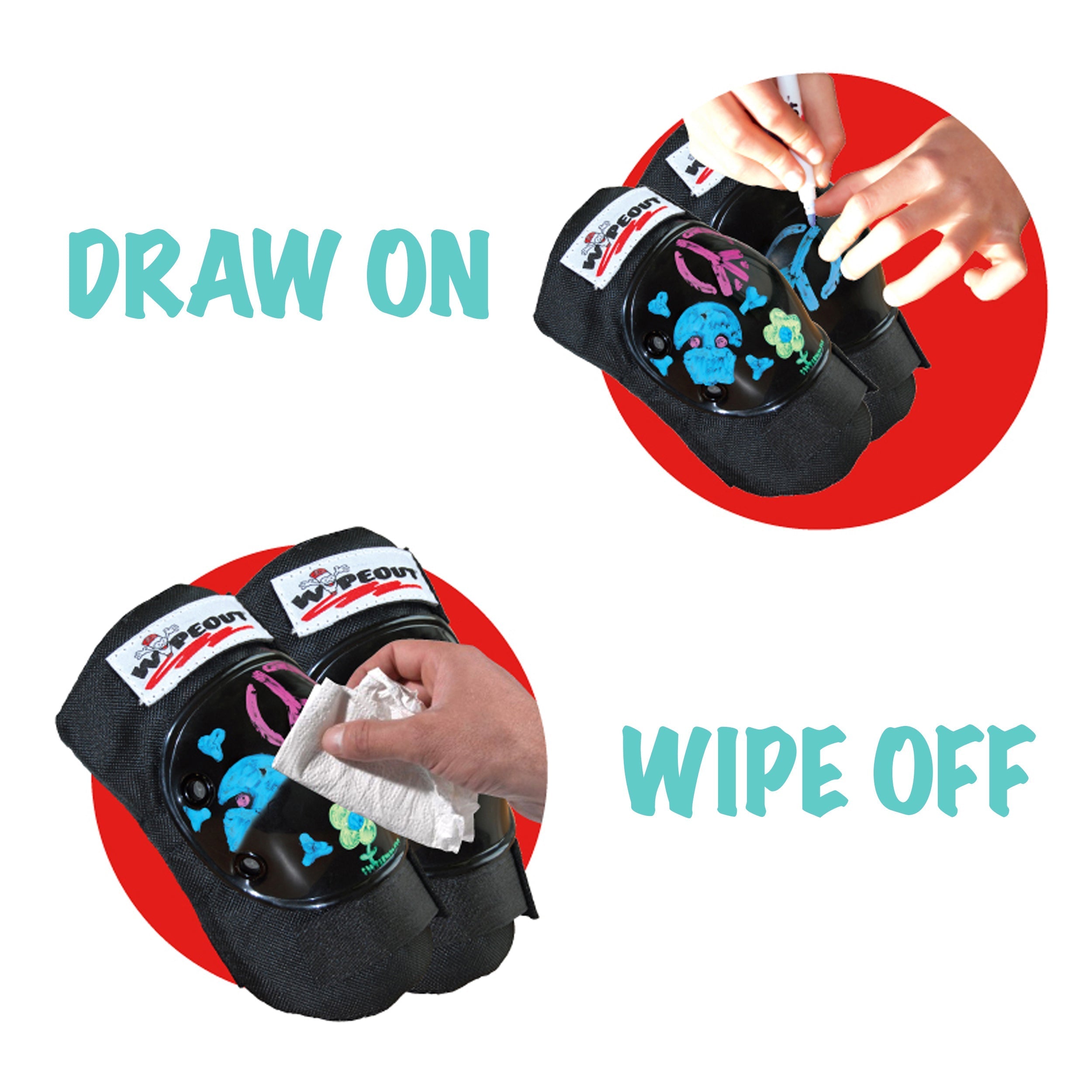 Wipeout™ Dry Erase Pads - Reusable Whiteboard Notepads for Office, School & Home - Perfect for Meetings, Classrooms & Family Organization