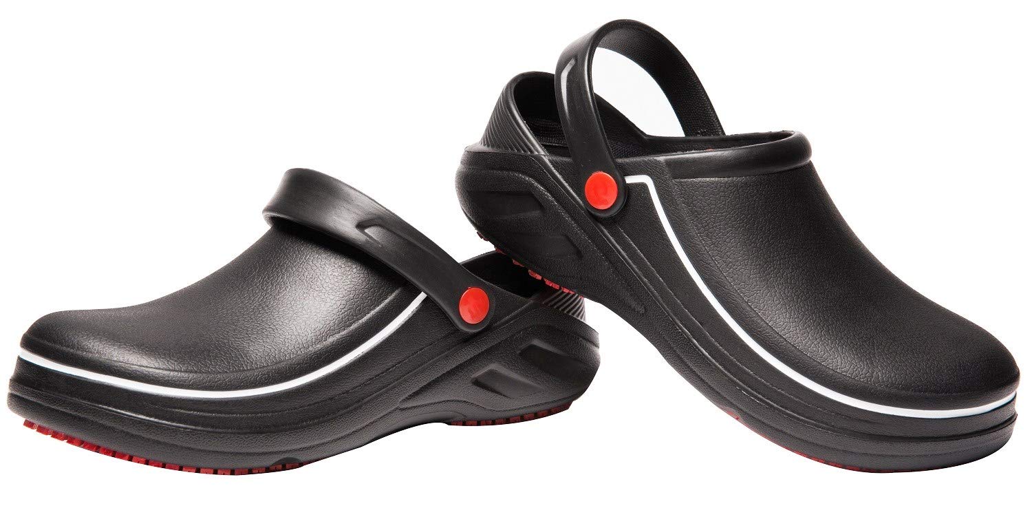 Votuda Oil & Water Resistant Non-Slip Chef Shoes - Safety Work Shoes for Men & Women - Perfect for Kitchen, Nursing, Restaurant & Hospital Professionals