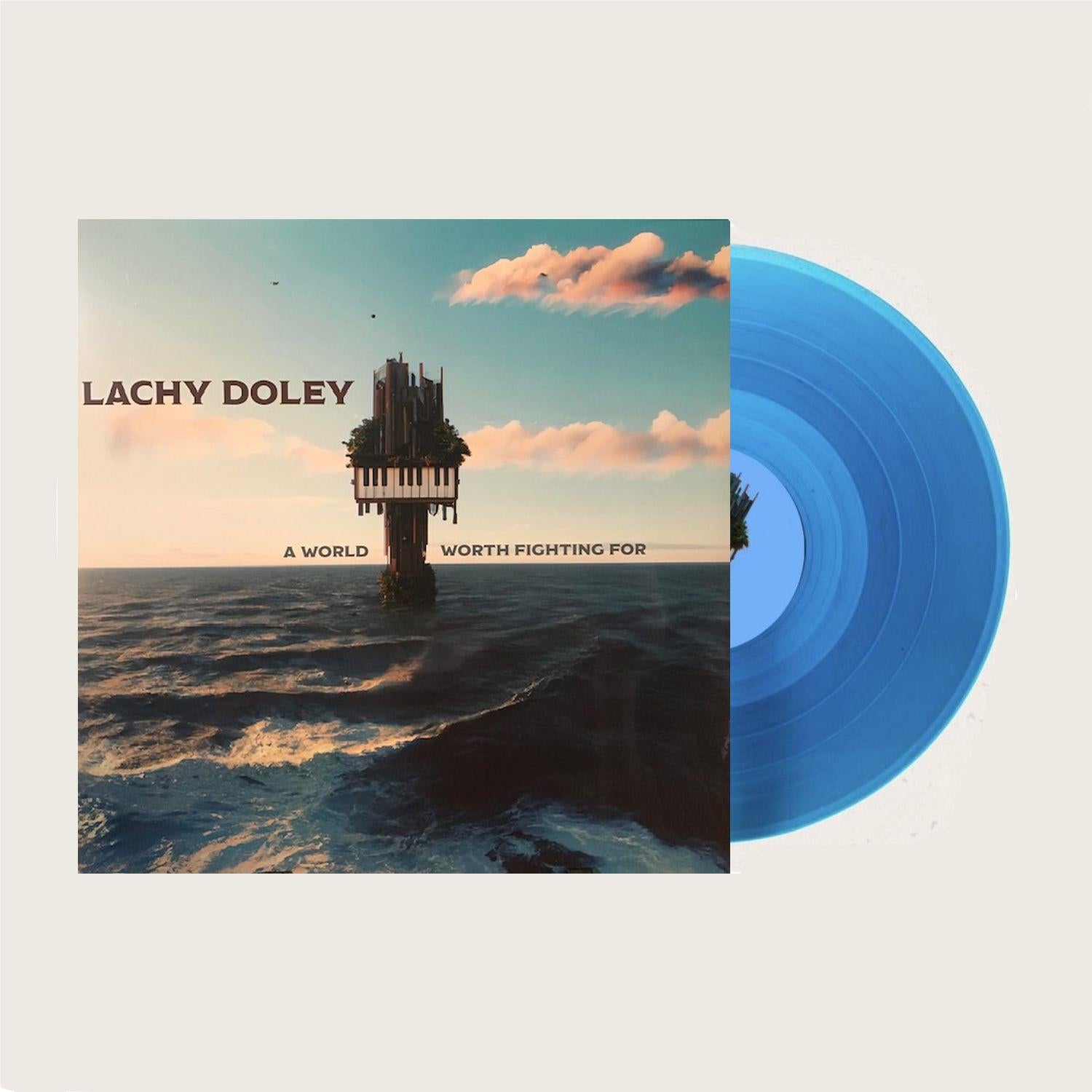A World Worth Fighting For - Translucent Blue Vinyl Record | Limited Edition Music LP for Collectors & Audiophiles | Perfect for Home Listening, Gifts & Vinyl Collections